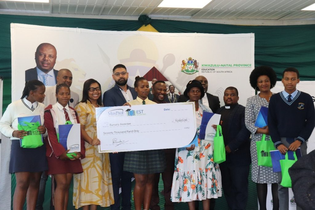 MaxProf Empowers Future Leaders at the uMgungundlovu Matric Excellence Awards