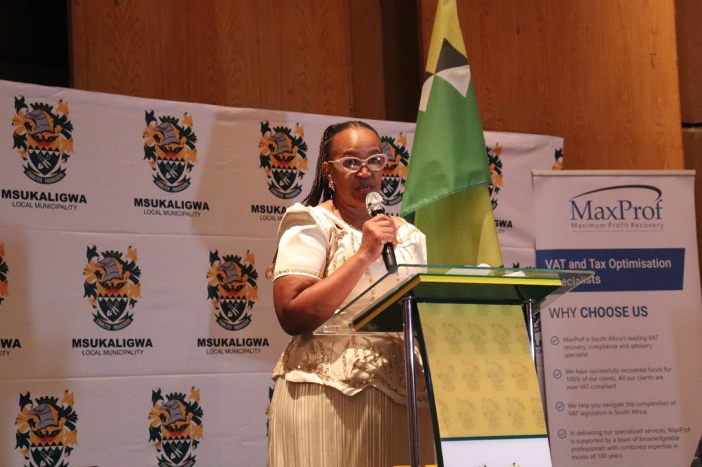 MaxProf & EST-Sourcing Empowering the 'Missing Middle' at the Msukaligwa Local Municipality Matric Awards