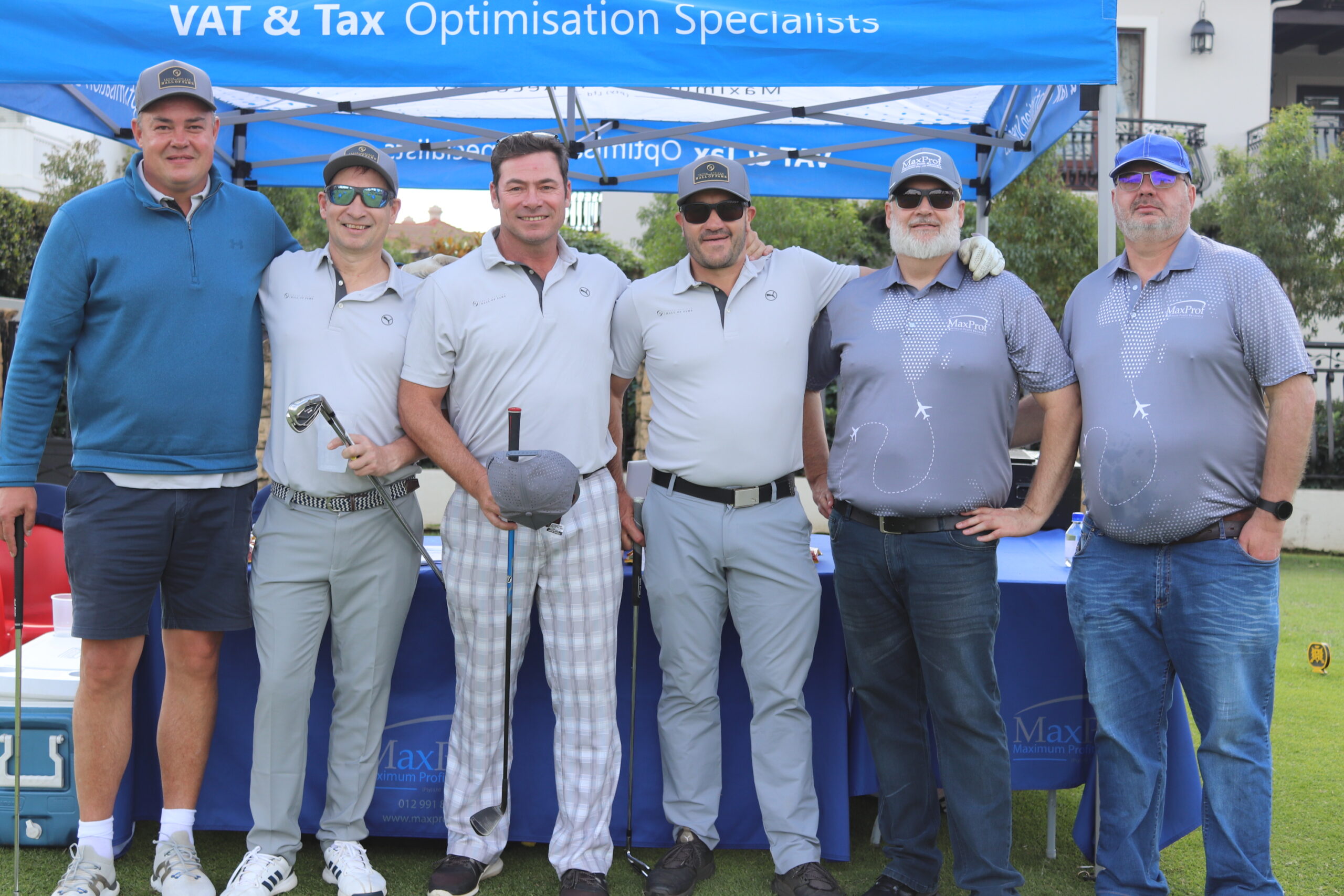 MaxProf proudly participated at the 11th annual SAHOF Golf Day
