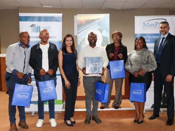 MaxProf and EST-Sourcing Contribute Towards Twelve Bursaries in Maluti-A-Phofung
