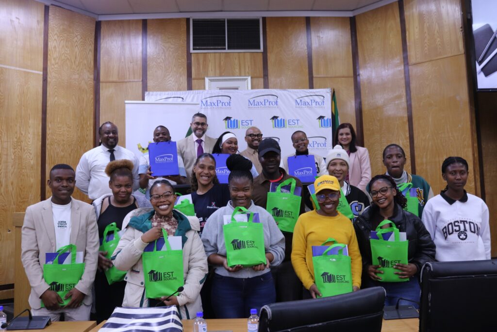 Bursary Handover at Rand West City Local Municipality